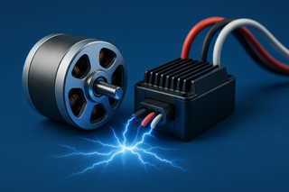 馬達與電子變速器(ESC)